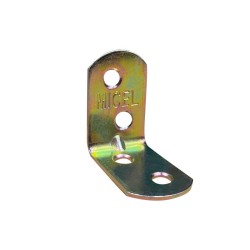 Ángulo de refuerzo AN01 MICEL 30x30x19 mm | Acero bicromatado