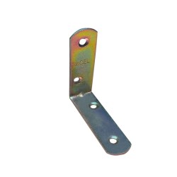 Ángulo de refuerzo AN01 MICEL 50x50x19 mm | Acero bicromatado