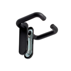 Juego de manilla cortafuego ciega 704 MICEL | Acero/nylon negro | Cert