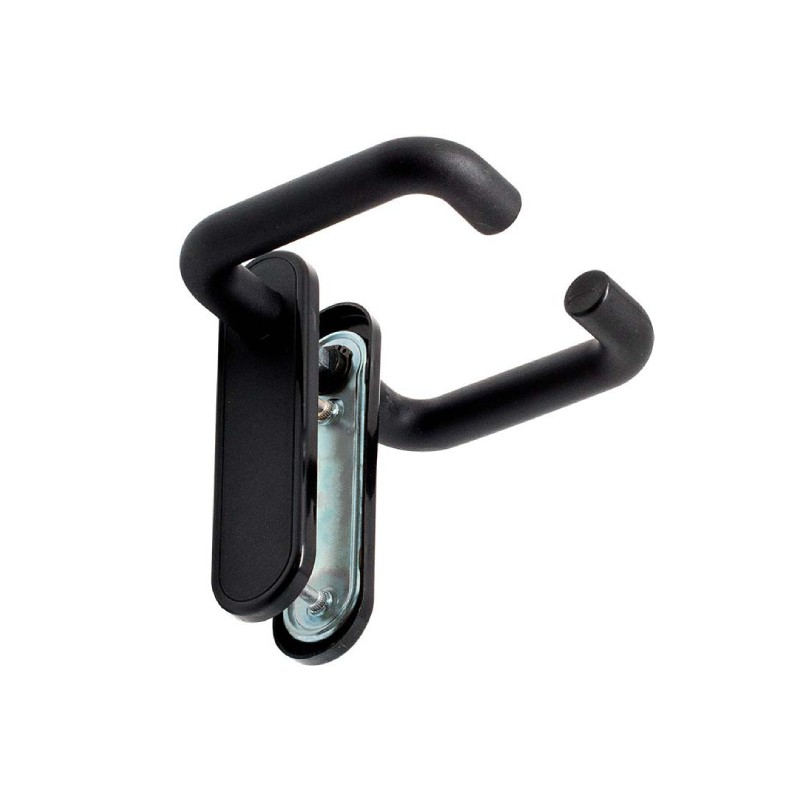 Juego de manilla cortafuego ciega 704 MICEL | Acero/nylon negro | Cert Juego de manilla cortafuego ciega 704 MICEL | Acero/nylon negro | Cert