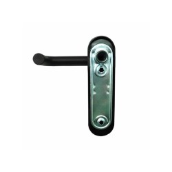 Juego de manilla cortafuego ciega 704 MICEL | Acero/nylon negro | Cert