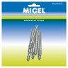 Tornillo Dowell TRN09 Micel zincado 20x4 mm | Blíster 8 unidades