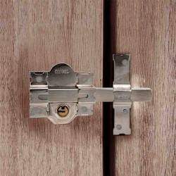 Cerrojo de Sobreponer MICEL CRR11 Níquel | Acero 165x148x75 mm