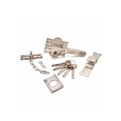 Cerrojo de Sobreponer MICEL CRR11 Níquel | Acero 165x148x75 mm