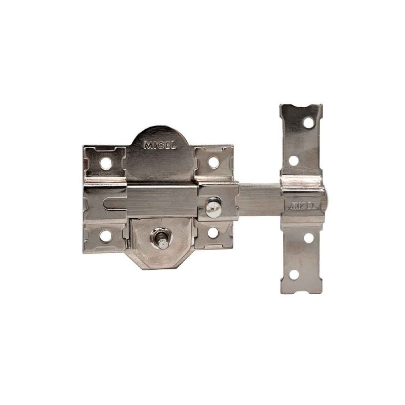 Cerrojo de Sobreponer MICEL CRR10 Níquel | Acero 140x148x75 mm Cerrojo de Sobreponer MICEL CRR10 Níquel | Acero 140x148x75 mm