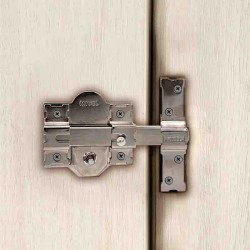 Cerrojo de Sobreponer MICEL CRR10 Níquel | Acero 140x148x75 mm