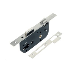 Cerradura MHA Modelo 288 | Para Cilindro 70x50 mm Niquel Mate