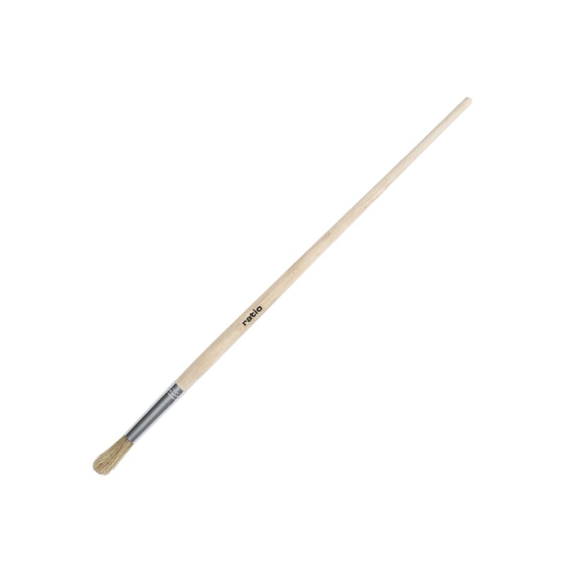 Pincel RATIO redondo Nº26 — Cabo lata de madera para retoques precisos Pincel RATIO redondo Nº26 — Cabo lata de madera para retoques precisos