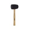 Maza de goma Dogher 736-455 455 g profesional resistente y duradera