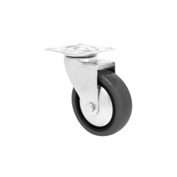 Rueda Emily 46x46 mm – Poliuretano/TPE, Placa Fija, 45 kg