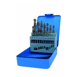 Juego de Brocas Gillcut HSS-CO 1-10 mm x 0.5 – 19 piezas metálicas