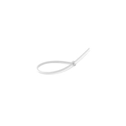 Abrazadera Nylon Dentada Blanca PA 6.6 | Alta Sujeción