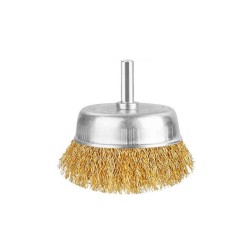 CEPILLO COPA ACERO LATONADA 50MM