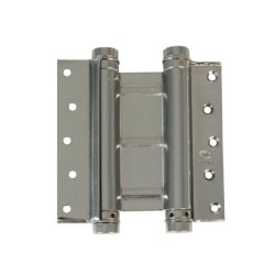 Bisagra doble acción 3037 75x126 mm niquelada