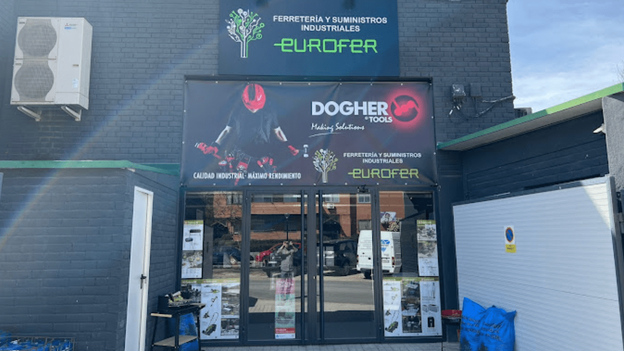 EUROFER S.L., tu ferretería industrial en Madrid con un amplio stock de productos para profesionales.