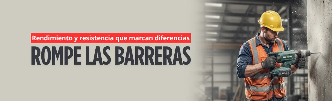 Taladros que rompen barreras